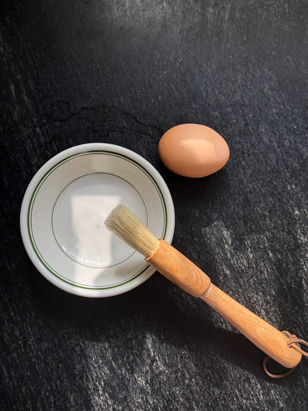 wood baking brush