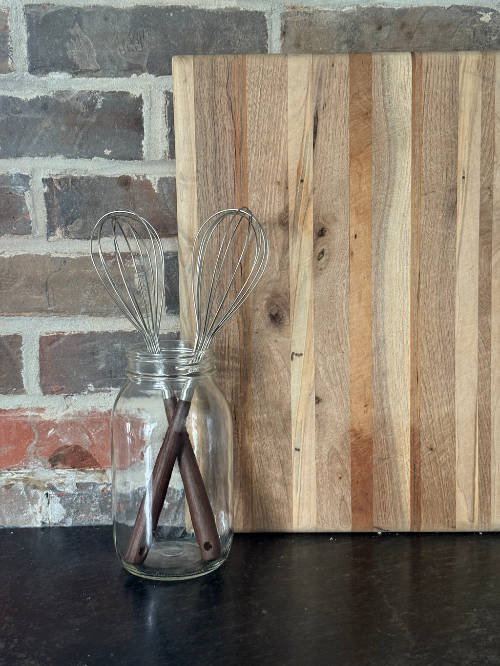 wood handled whisk