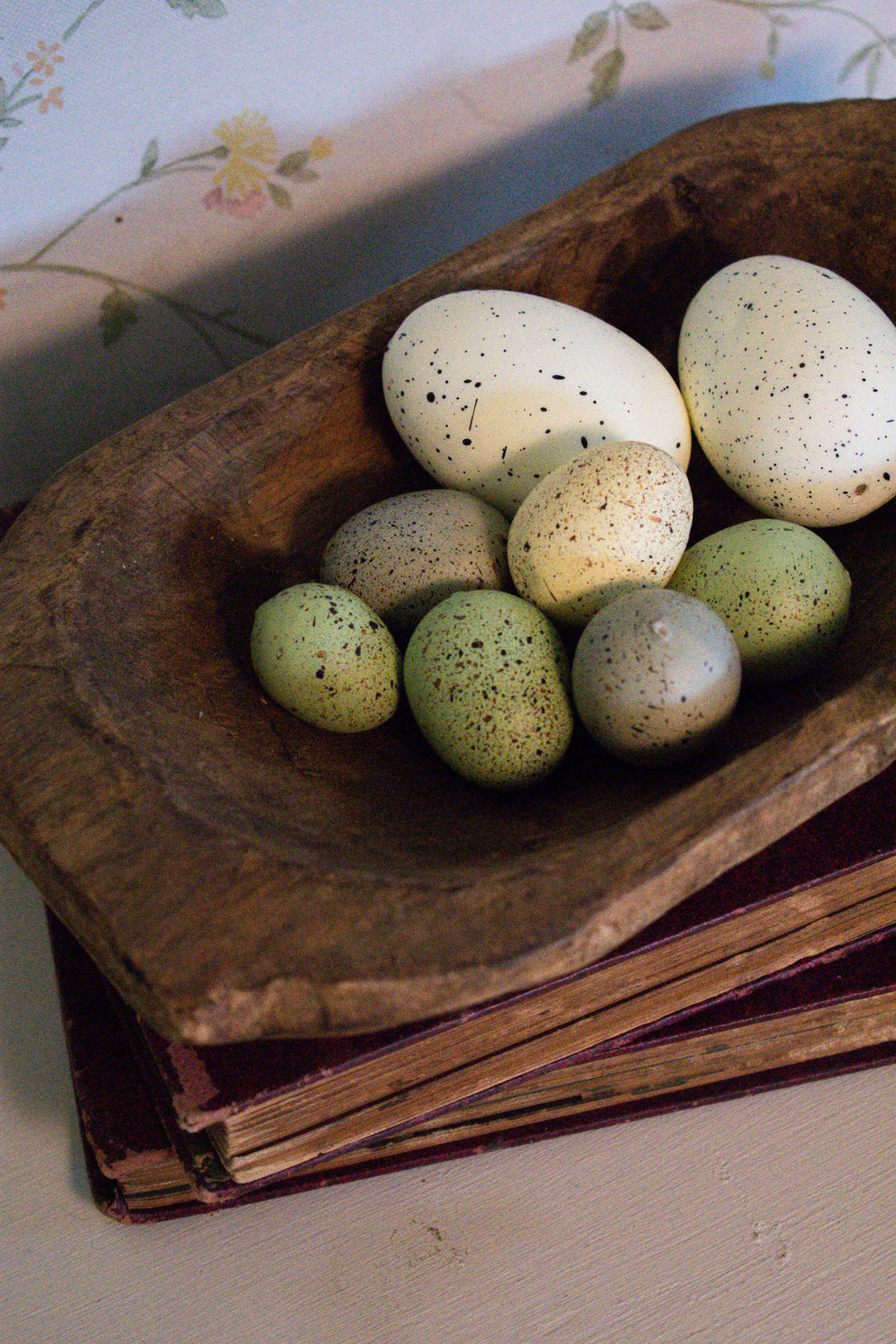 mini vintage dough bowl