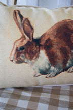 rex rabbit pillow
