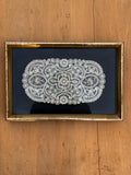 framed lace