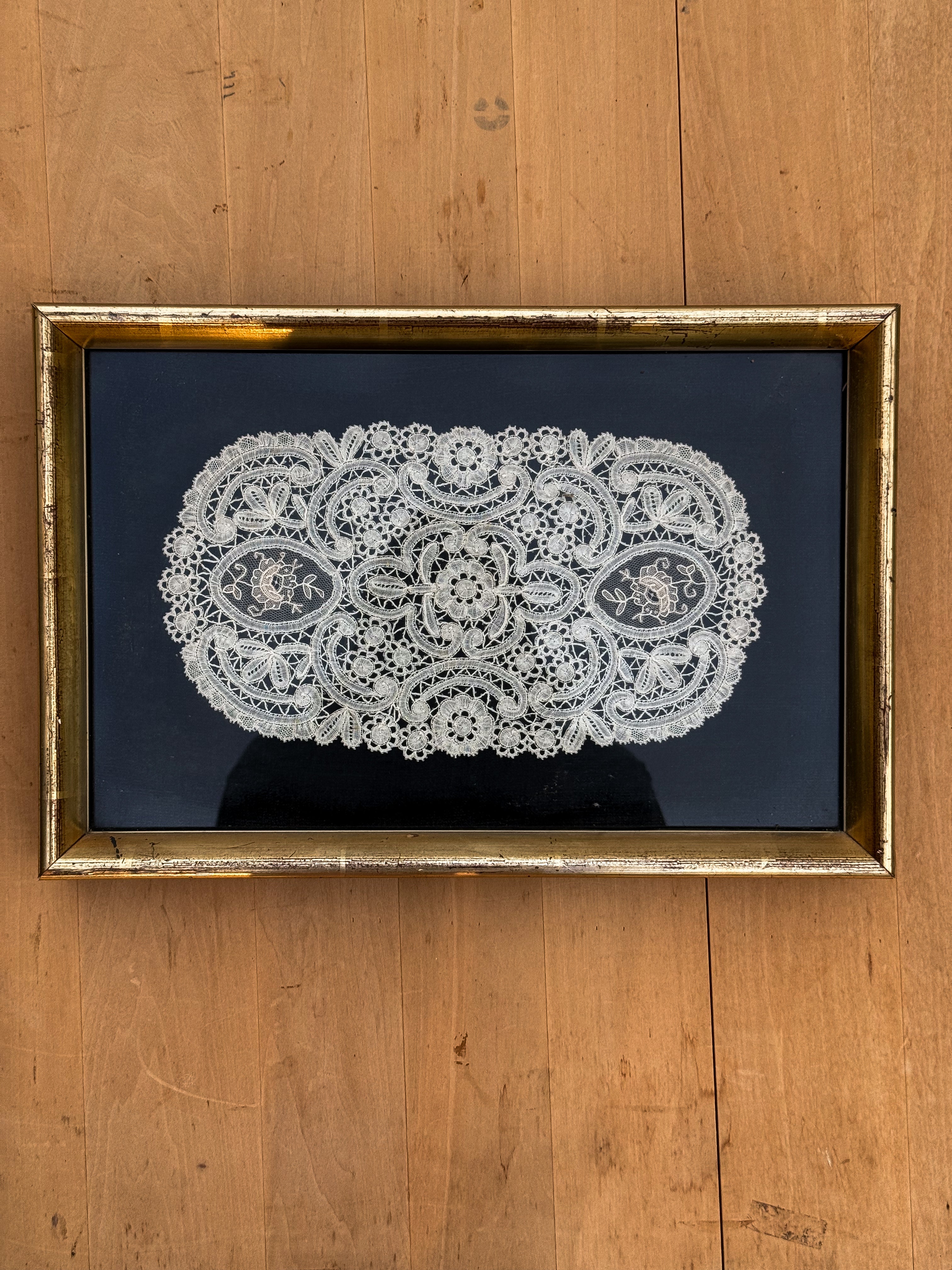 framed lace