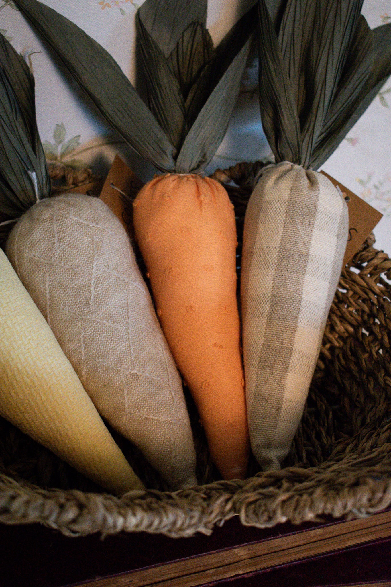 fabric carrots