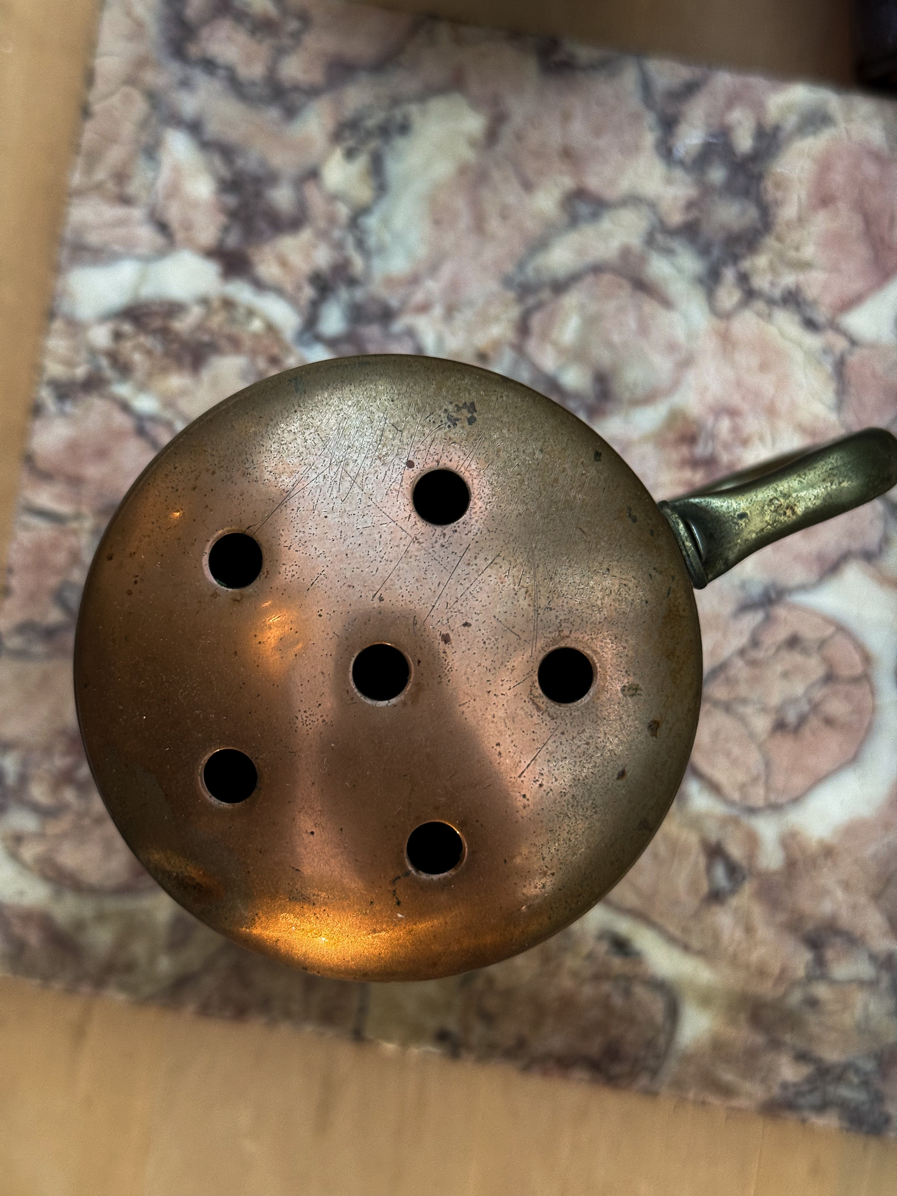 copper cheese shaker