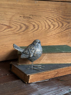 gold standing bird