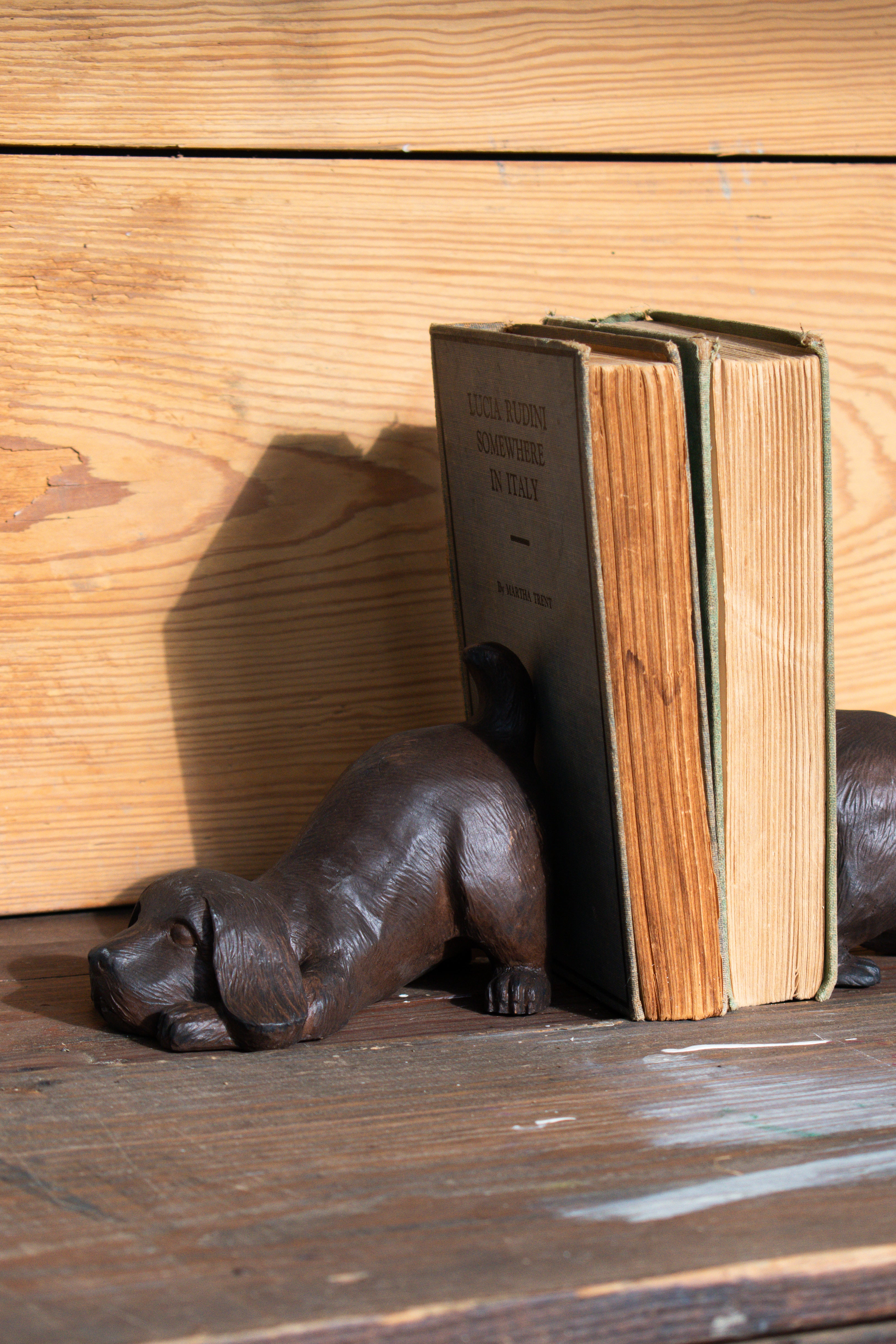 puppy bookends