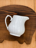 vintage textured creamer