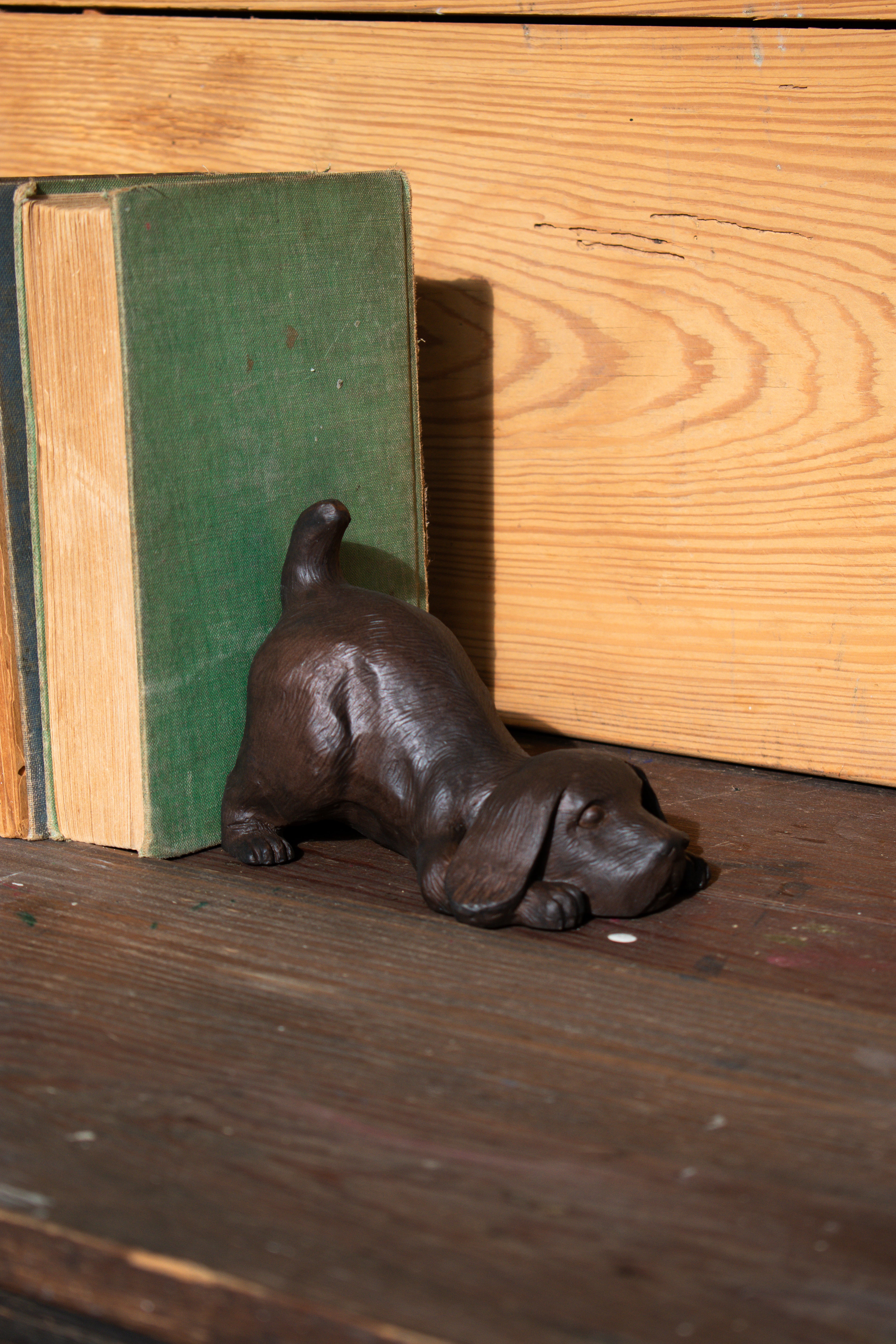 puppy bookends