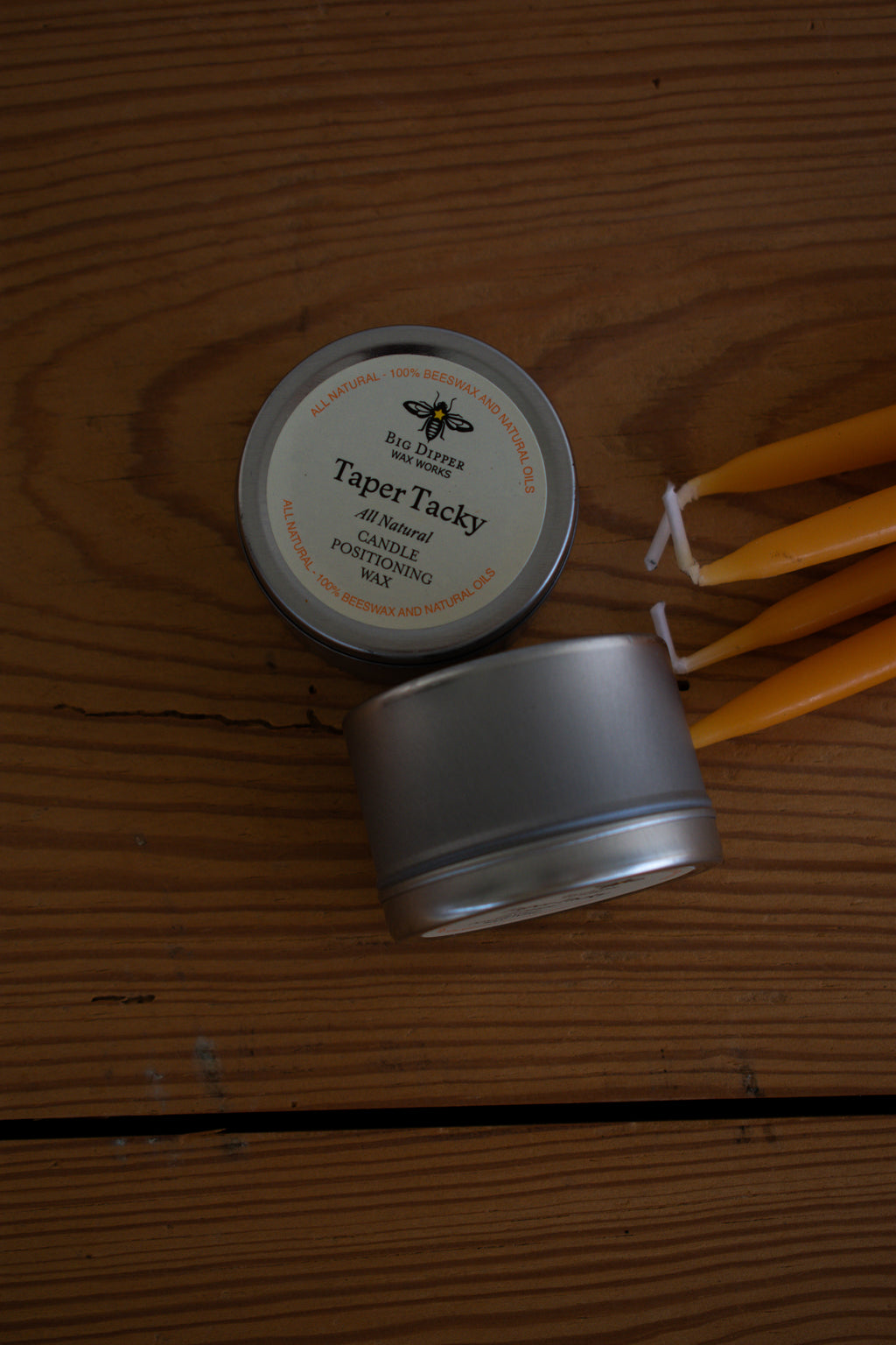 taper candle tacky