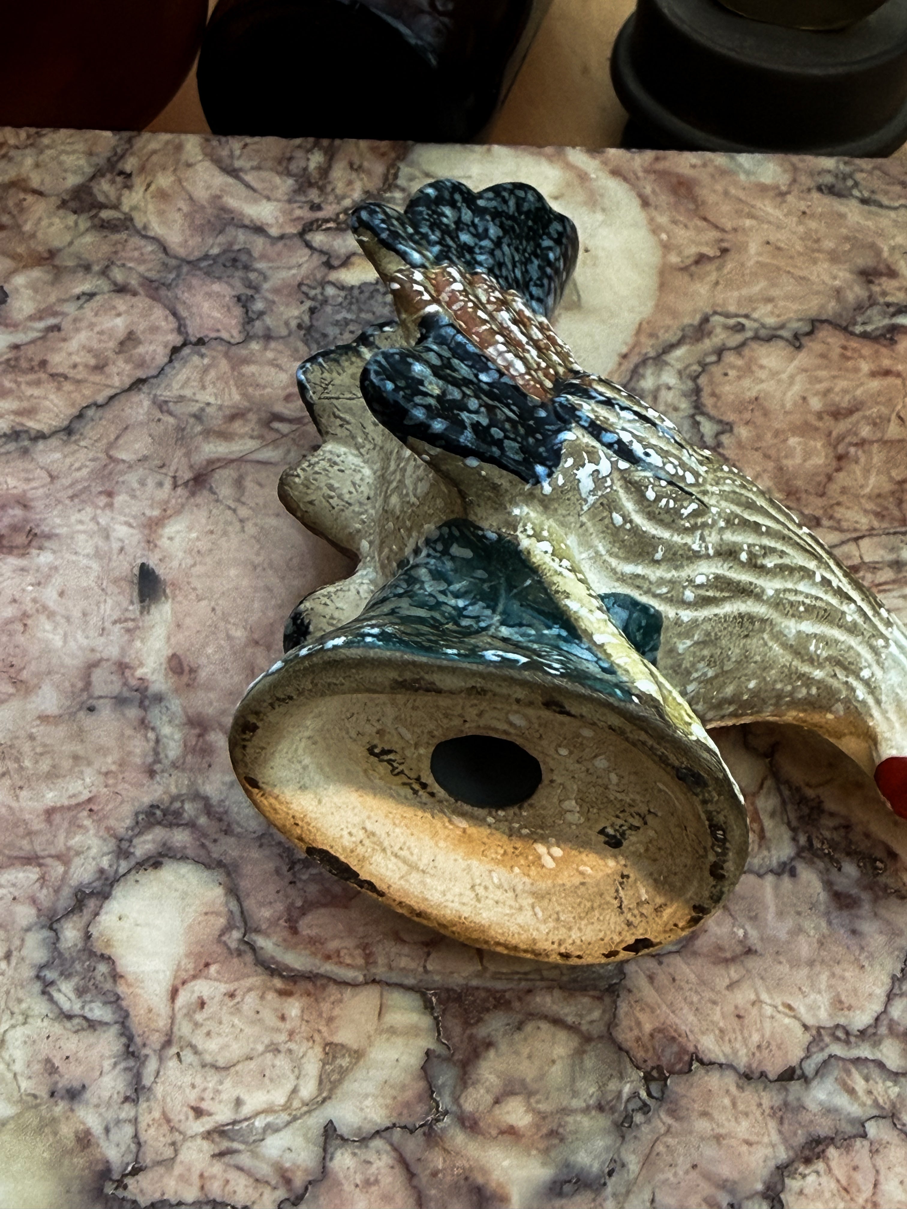 japan rooster figurine