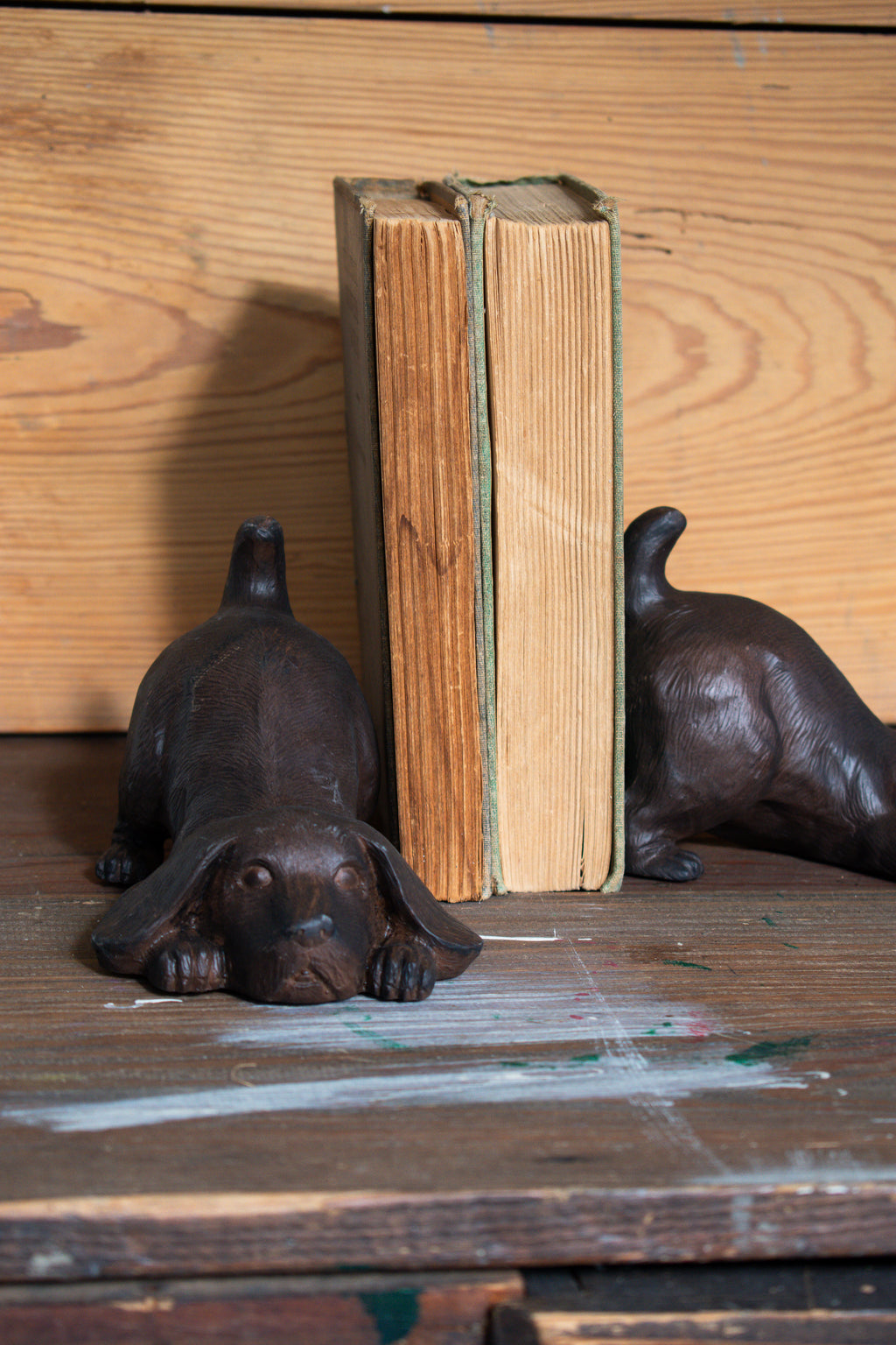 puppy bookends